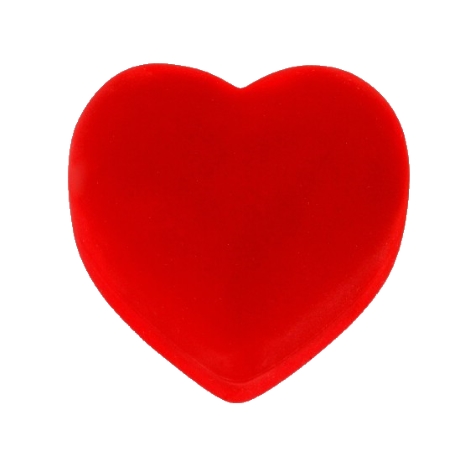 Herzbox aus Velours