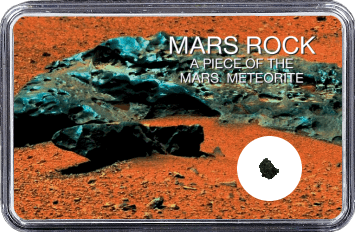 Mars Meteorit NWA 6963 (Motiv: Mars Eisenmeteorit)