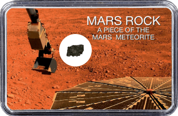 Mars Meteorit NWA 6963 (Motiv: Marsgestein Bodenprobe Entnahme)