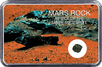 Mars Meteorit NWA 6963 (Motiv: Mars Eisenmeteorit)