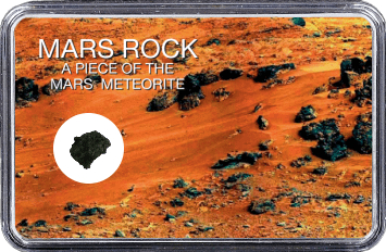 Mars Meteorit NWA 6963 (Motiv: Marsgestein und Meteoriten Feld II)