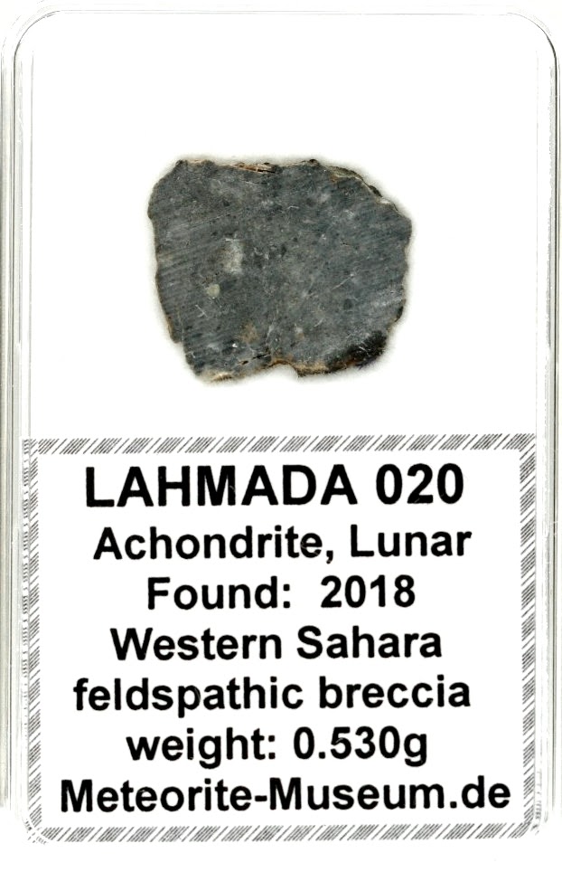 Lahmada 020 Mond Meteorit - 0,530 g