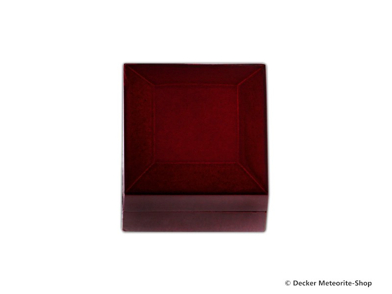 Bordeaux rote Holz-Geschenkbox als ideale Geschenkbox für eine Sternschnuppe z.B. zum Vatertag